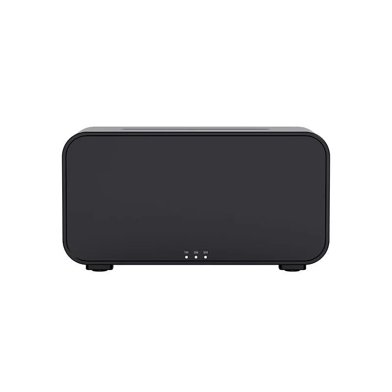 Flame Aroma Diffuser,Fragrance Essential Oil Diffuser Humidifier,with 3D Flame Night Light 120mL for Bedroom, Home and Office