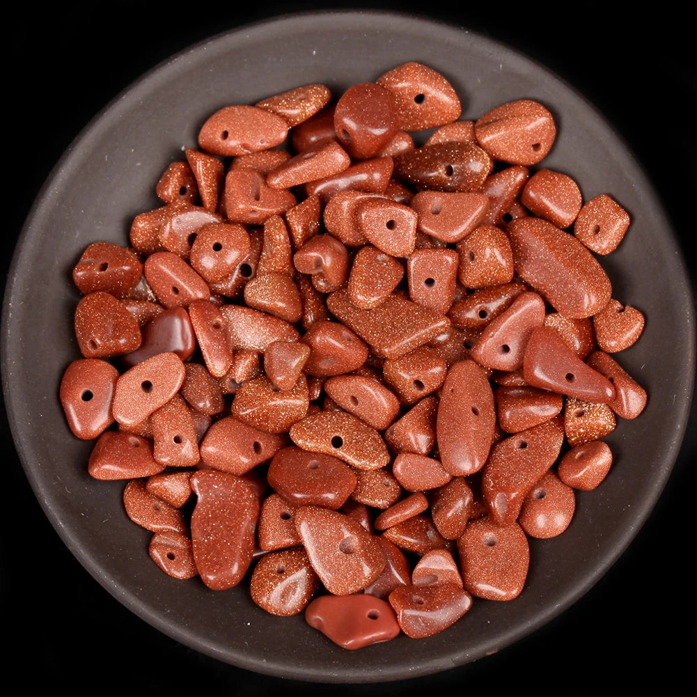 Natural Chips Gravel Stone Irregular Green Fluorite Amethysts Garnet Beads For Jewelry Making DIY Bracelet Necklace Accessories