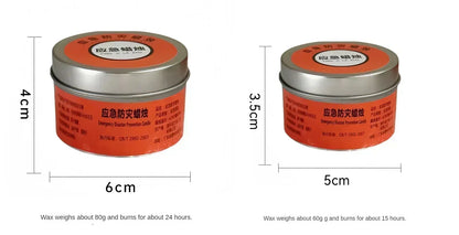 Emergency Candles for Household Power Outages Windproof Smokeless Disaster Prevention Emergency Supplies No Electricity Lighting