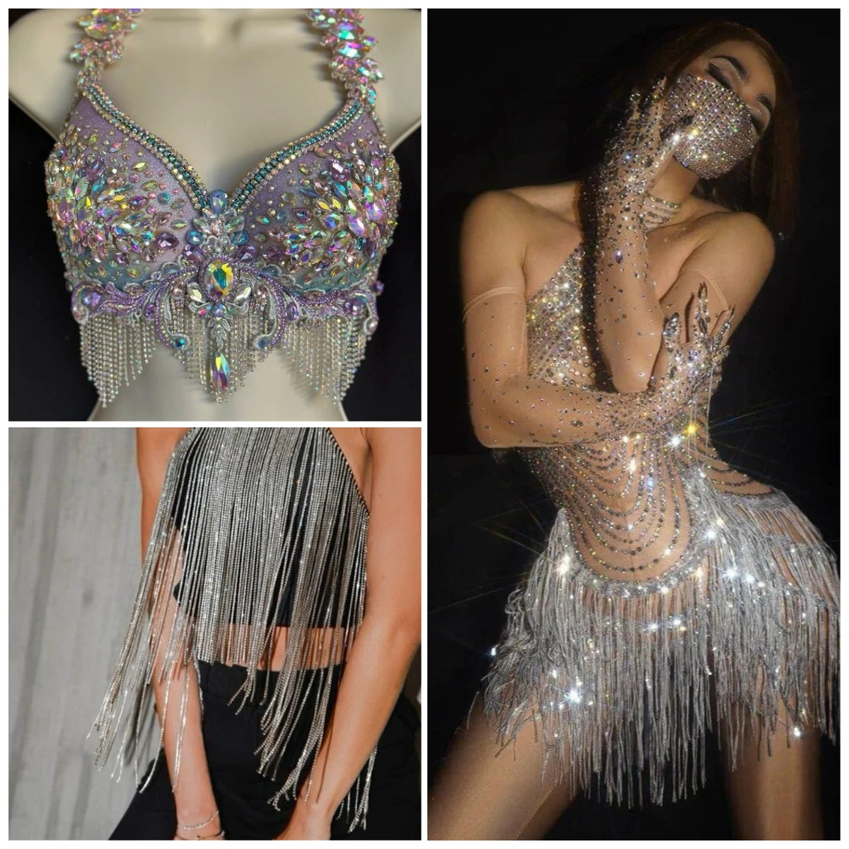 1Yard 10Yards/roll SS6-SS16 Crystal AB Claw Rhinestone Glass Sewn On Rhinestones Chain for Needlework Fabric Sewing Trimmings