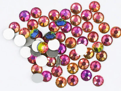 Multi colors SS3-SS30 Non Hot Fix Rhinestones flat back crystal strass glitter stone for DIY manicure 3D nail art fabric garment