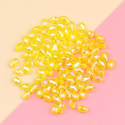 High-grade exquisite Austrian color crystal beads 3X5mm/100PCS crystal faceted beads jewelry DIY bracelet necklace accessories