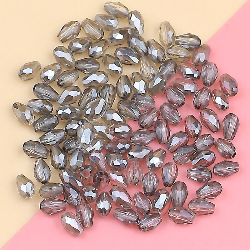 High-grade exquisite Austrian color crystal beads 3X5mm/100PCS crystal faceted beads jewelry DIY bracelet necklace accessories