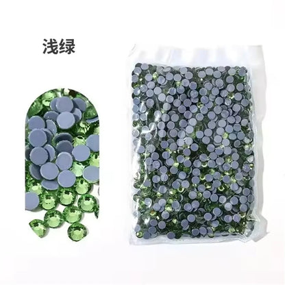 High Quality bulk Hotfix Rhinestones Ss6-ss30 Стразы Flatback Stones Glitter Crystal And Strass For Diy Nail Accessories