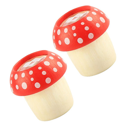 2 PCS Monoculars Childrens Kaleidoscope Images Brain Toy High End Baby Mushroom Toys Educational Toddler