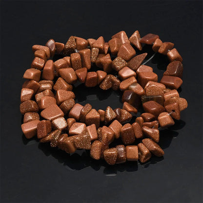 16 inch Natural Stone Beads Chips Beads 5-8mm Irregular Crystal Agate Gravel Beads Diy Bracelet For Jewelly HK058