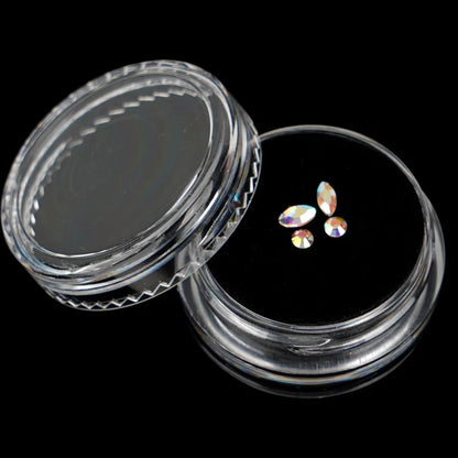 4Pcs/Box Dental Crystal Fashion Teeth Gems Beauty Diamond Tooth Jewelry Ornaments Butterfly Tooth Gems Teeth Jewelry Gem Decor