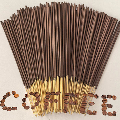 11/77/141Pcs, High-Grade Coffee-Scented Incense Sticks, Made of Natural Fragrance Powder, More Suitable for Those Who Love the Coffee Scent, a Must-Have for Home with Long-Lasting Fragrance