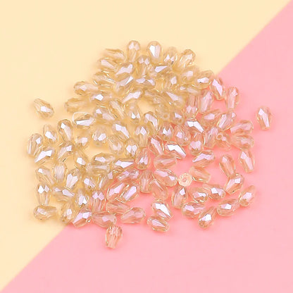 High-grade exquisite Austrian color crystal beads 3X5mm/100PCS crystal faceted beads jewelry DIY bracelet necklace accessories