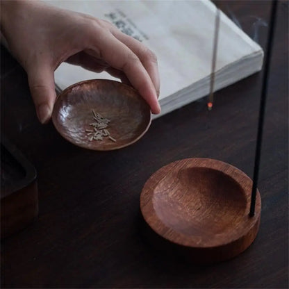 Creative Upside Down Incense Burner Incense Stick Holder Wooden Anti-Ash Design Incense stick Meditation Spa Room Home Decor