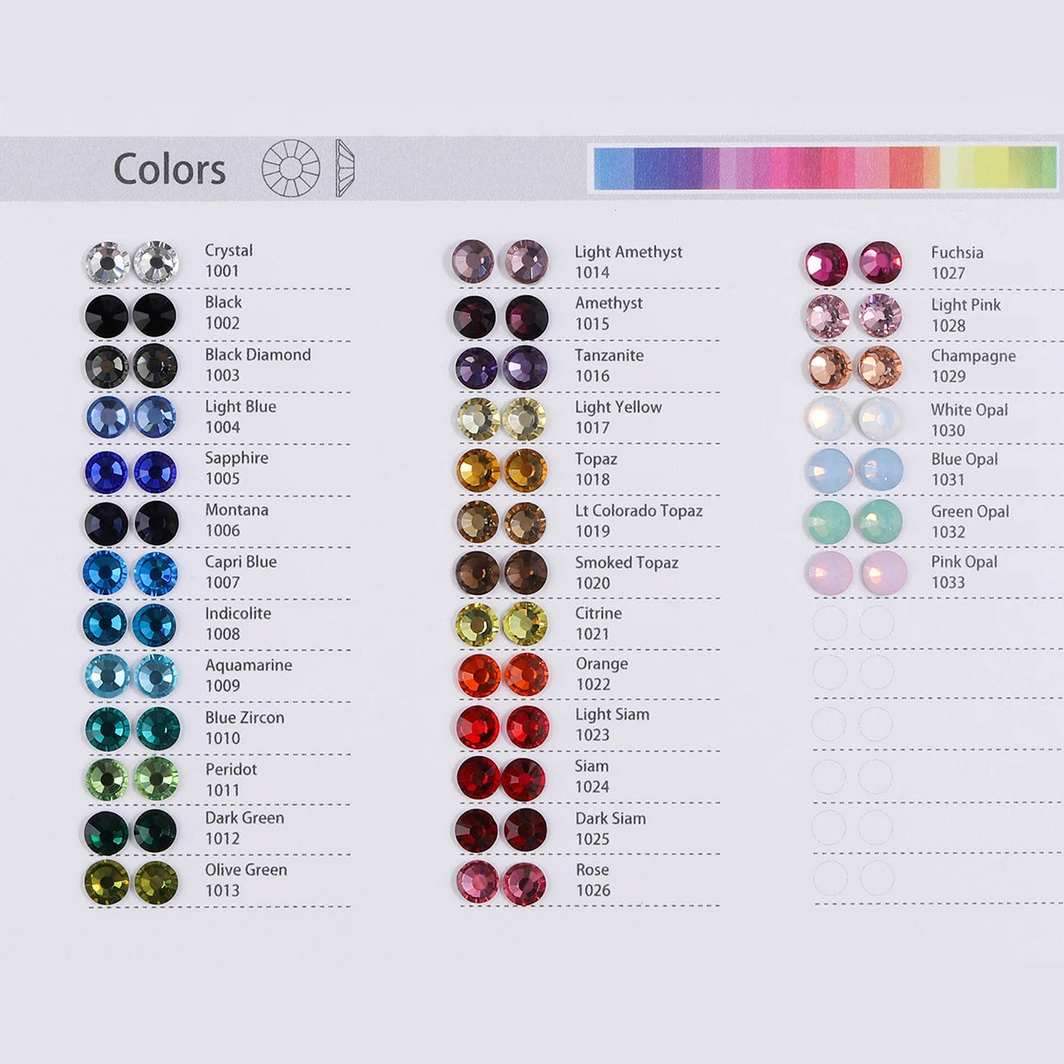 1440Pcs Mix Size Glass Flatback Rhinestone Glitter Crystal AB Round Diamond Non Hotfix Glue On Stone for DIY Nail Art Decoration