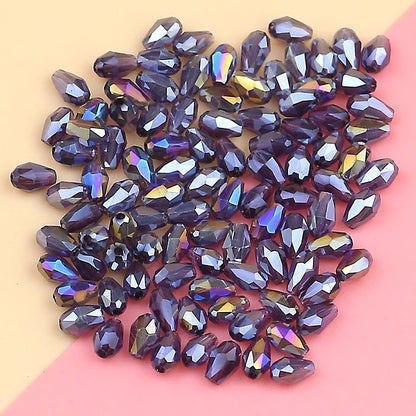 High-grade exquisite Austrian color crystal beads 3X5mm/100PCS crystal faceted beads jewelry DIY bracelet necklace accessories