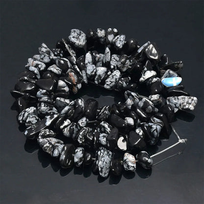 16 inch Natural Stone Beads Chips Beads 5-8mm Irregular Crystal Agate Gravel Beads Diy Bracelet For Jewelly HK058