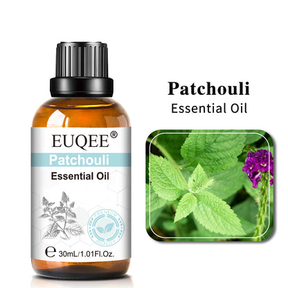30ML Pure Essential Oil Vanilla Lavender Mint Rose for Aromatherapy Humidifier Scent Candle Frankincense Patchouli Fragrance Oil