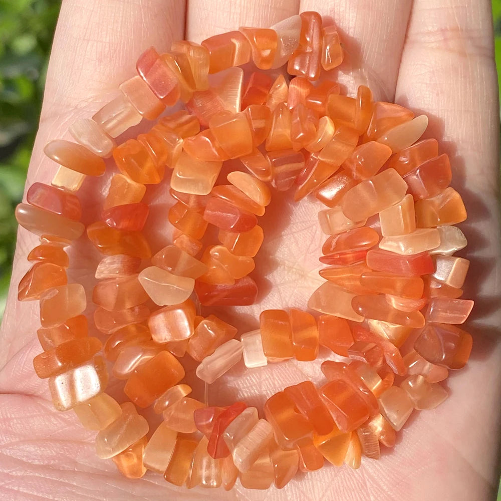 Natural Chips Gravel Stone Irregular Green Fluorite Amethysts Garnet Beads For Jewelry Making DIY Bracelet Necklace Accessories