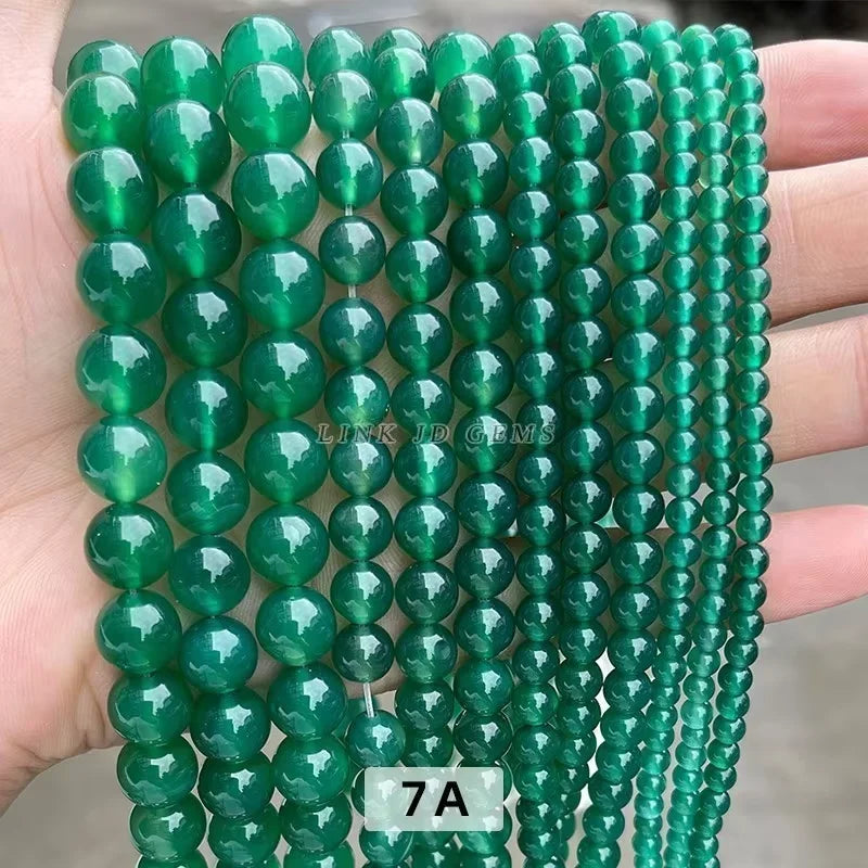 3A Natural Rock Quartz Beads Round Loose Spacer Flaws White Crystal For Jewelry Making Bracelet Necklace Diy Accessory Findings