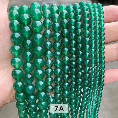 3A Natural Rock Quartz Beads Round Loose Spacer Flaws White Crystal For Jewelry Making Bracelet Necklace Diy Accessory Findings