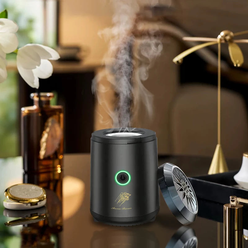USB charging spice burner, portable electric aromatherapy diffuser - a popular small electric incense burner