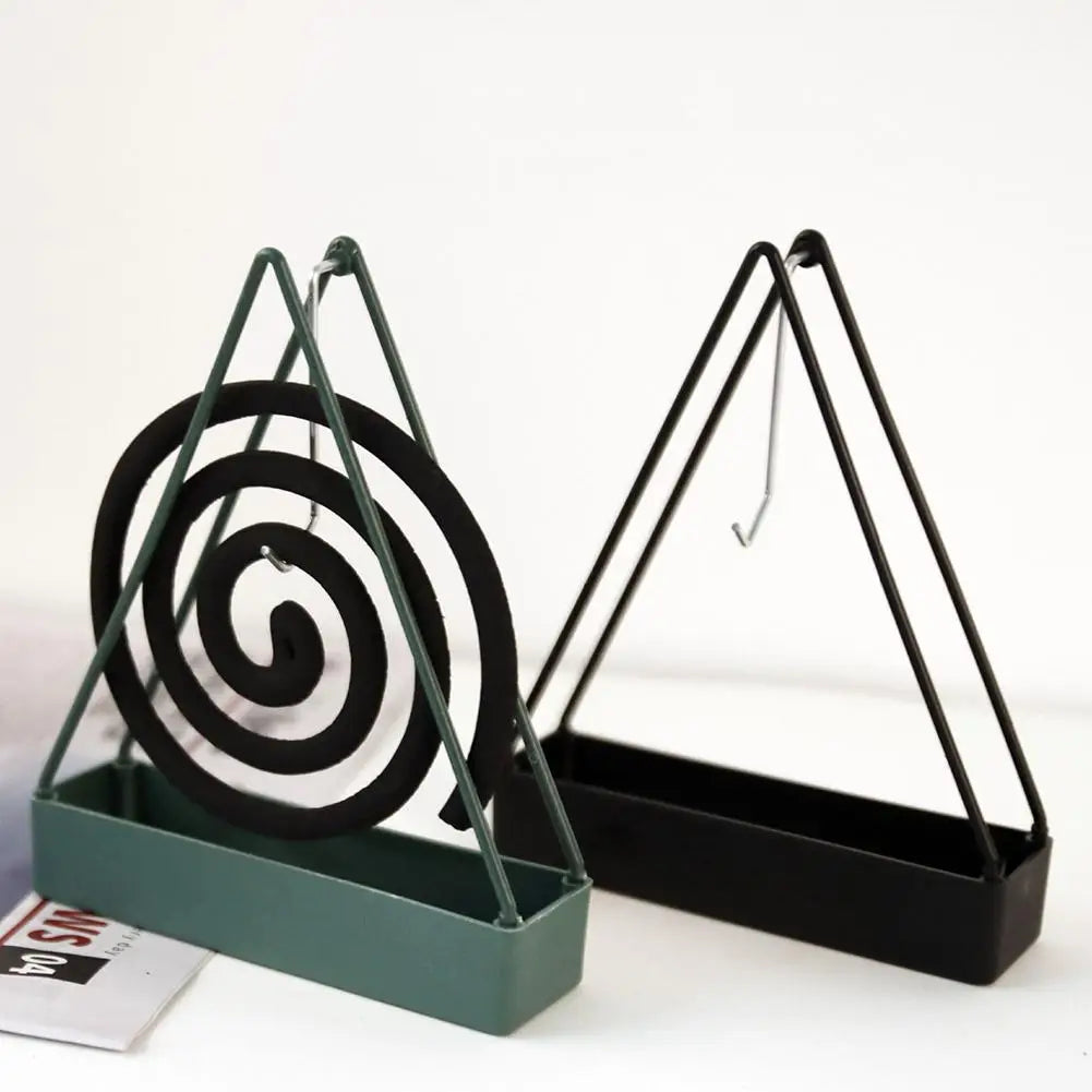 Plastic Mosquito Coil Holder Incense Holders Coil Incense Burner Frame Modern Repellent Incense Rack For Household Bedroom