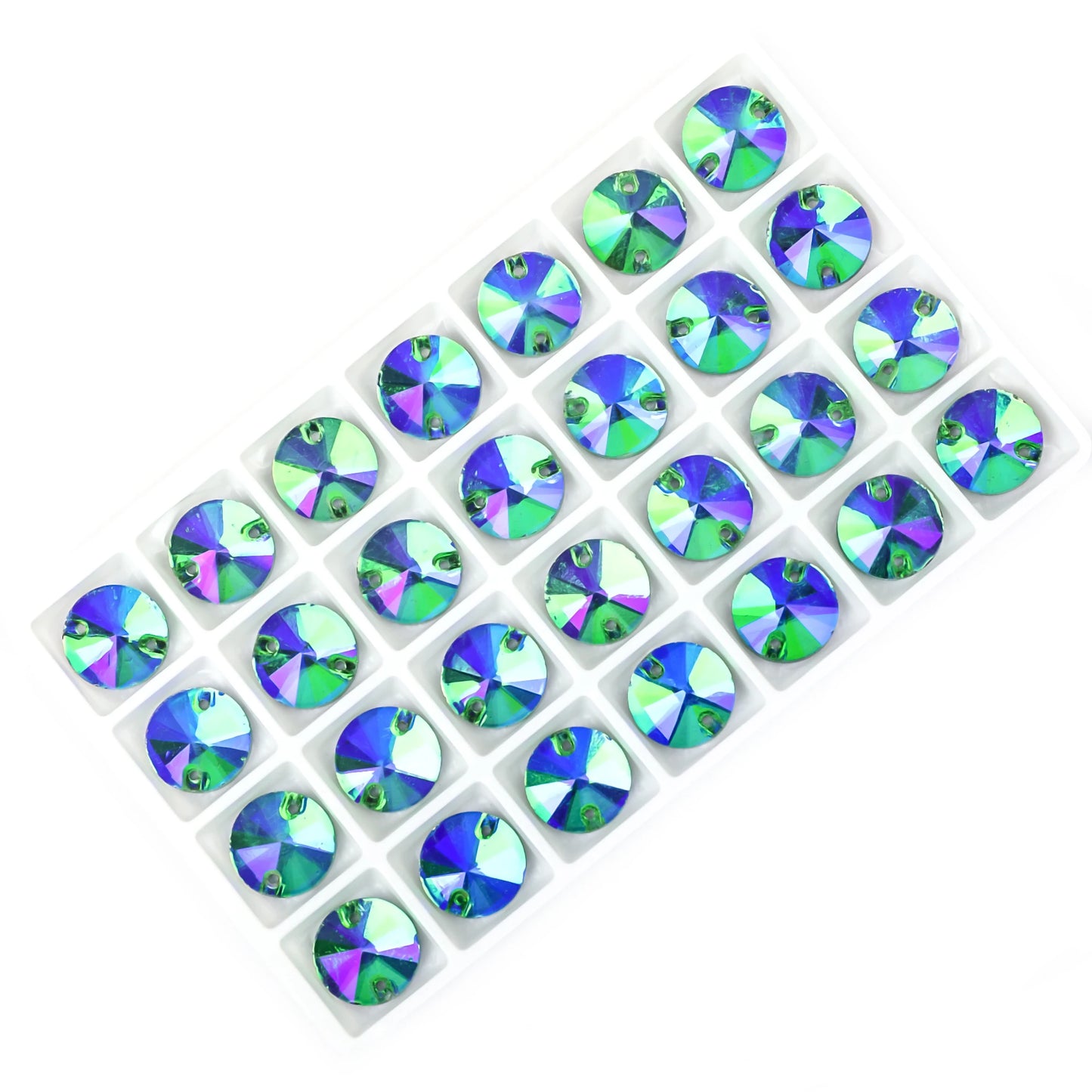 VC All Size Crystal Rhinestone AB Round Flatback Clothing Shell Beads Wedding Accessories Are Used For Decoration And DIY