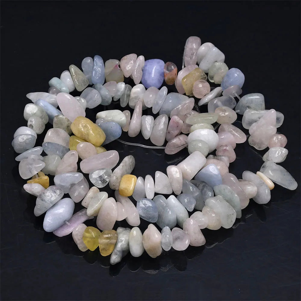 16 inch Natural Stone Beads Chips Beads 5-8mm Irregular Crystal Agate Gravel Beads Diy Bracelet For Jewelly HK058