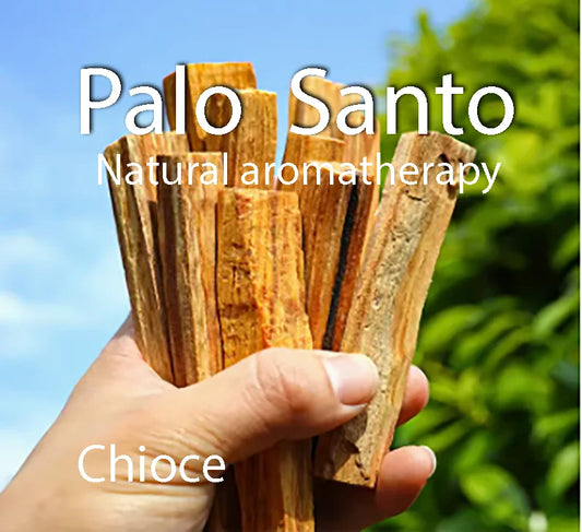 Palo Santo Natural Incense Sticks High Oil Content for Indoor Aromatherapy Refreshing Breath Meditation 10pcs