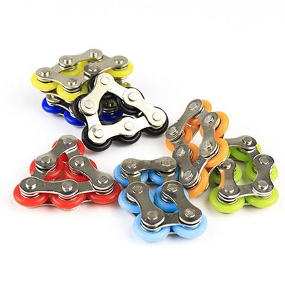 Fidget Flipper Roller Chain Anxiety Relief Toys Antistress For Adults Kids Stimtoy Autism Juguete Estres Y Ansiedad