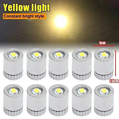 Tiny LED Light Bulbs Battery Operated Lantern Dollhouse Miniature Lamp Samll Spotlights for Displays Party Wedding Decoration