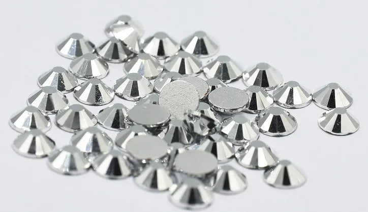 Multi colors SS3-SS30 Non Hot Fix Rhinestones flat back crystal strass glitter stone for DIY manicure 3D nail art fabric garment