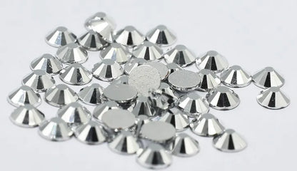 Multi colors SS3-SS30 Non Hot Fix Rhinestones flat back crystal strass glitter stone for DIY manicure 3D nail art fabric garment