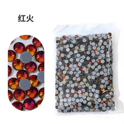 High Quality bulk Hotfix Rhinestones Ss6-ss30 Стразы Flatback Stones Glitter Crystal And Strass For Diy Nail Accessories