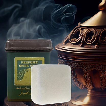 Luxury Arabian Oriental Mystique Wax Cubes - Rich Incense Sandalwood Fragrance Premium Imported Spices Relaxing Meditation Aroma