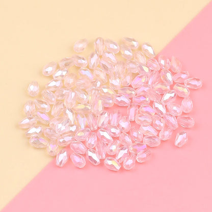 High-grade exquisite Austrian color crystal beads 3X5mm/100PCS crystal faceted beads jewelry DIY bracelet necklace accessories