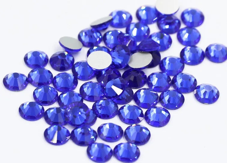 Multi colors SS3-SS30 Non Hot Fix Rhinestones flat back crystal strass glitter stone for DIY manicure 3D nail art fabric garment