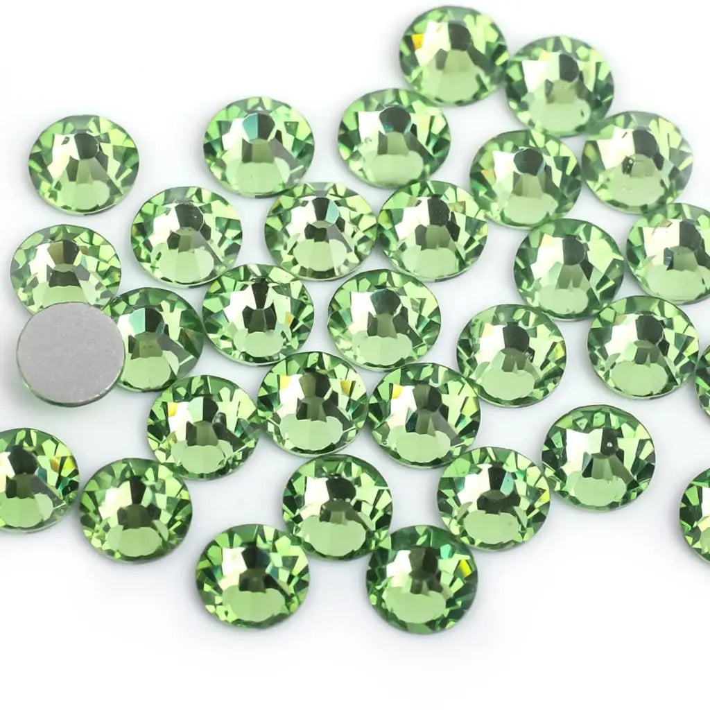 Glitter Crystal стразы Non Hotfix Rhinestones DIY Glass Rhinestone Flatback Diamond Nails Crystals Strass For Nail Charms Dress