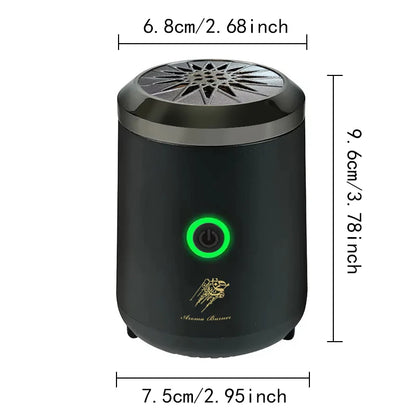 USB charging spice burner, portable electric aromatherapy diffuser - a popular small electric incense burner