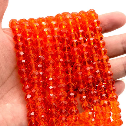 Multicolor 2 3 4 6 8mm Austria Faceted Crystal Beads Loose Spacer Round Glass Beads Bracelet DIY for Jewelry Making