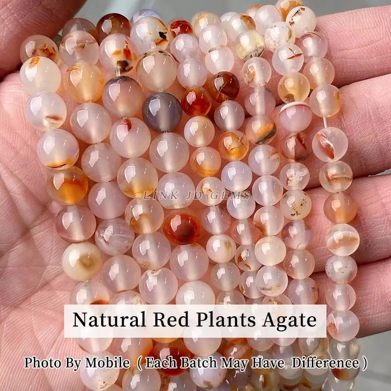 3A Natural Rock Quartz Beads Round Loose Spacer Flaws White Crystal For Jewelry Making Bracelet Necklace Diy Accessory Findings