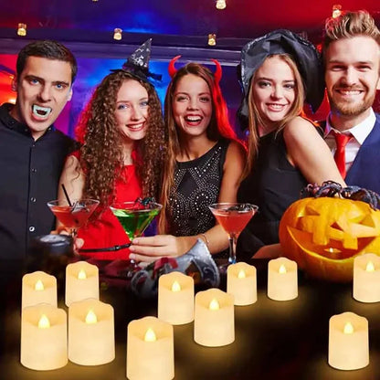 Rechargeable Led Candles Timer Remote LED Light Flameless For Wedding Room Garden Holiday Lighting Home Decor Tea Candle Lamp