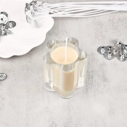 30-100 cái/bộ Bấc nến Cotton sáp bộ lõi sáp không khói tự làm lõi sáp đậu nành bấc đèn dầu hỏa dệt cung cấp vật liệu làm nến
