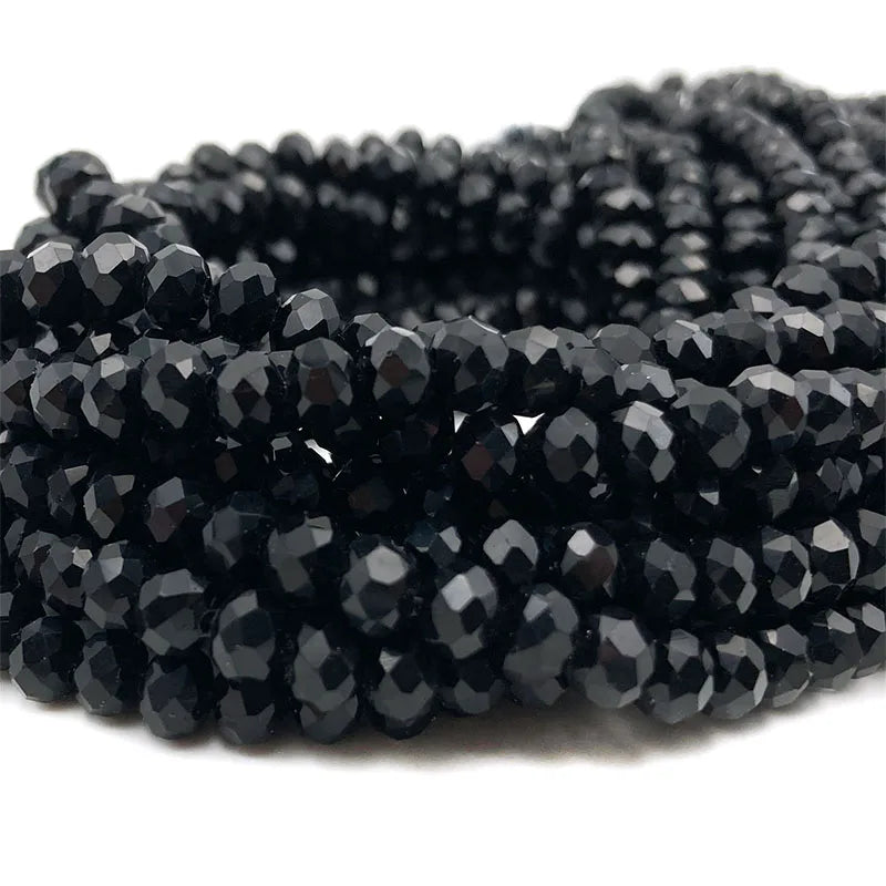 Colorful 2/3/4/6/8/10mm Austria Faceted Crystal Glass Beads For Jewelry Making DIY Accessories