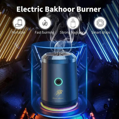USB charging spice burner, portable electric aromatherapy diffuser - a popular small electric incense burner