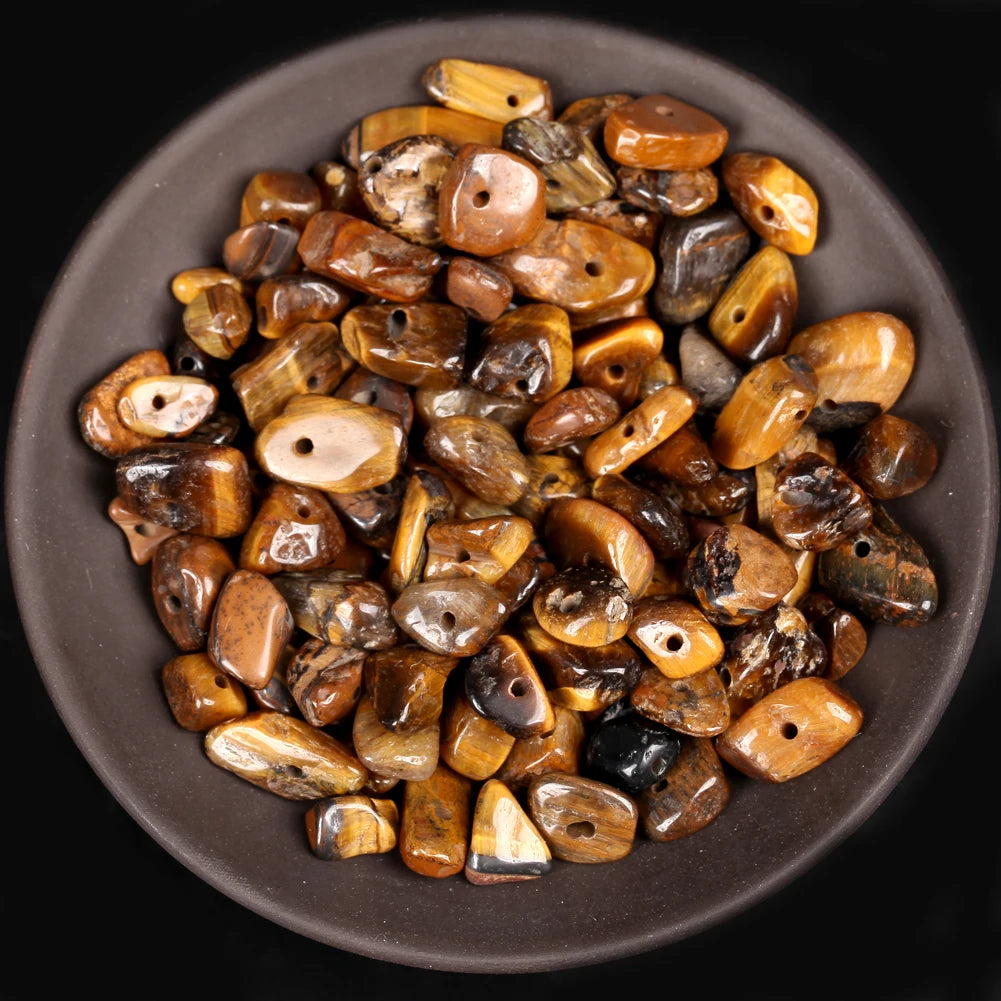 Natural Chips Gravel Stone Irregular Green Fluorite Amethysts Garnet Beads For Jewelry Making DIY Bracelet Necklace Accessories