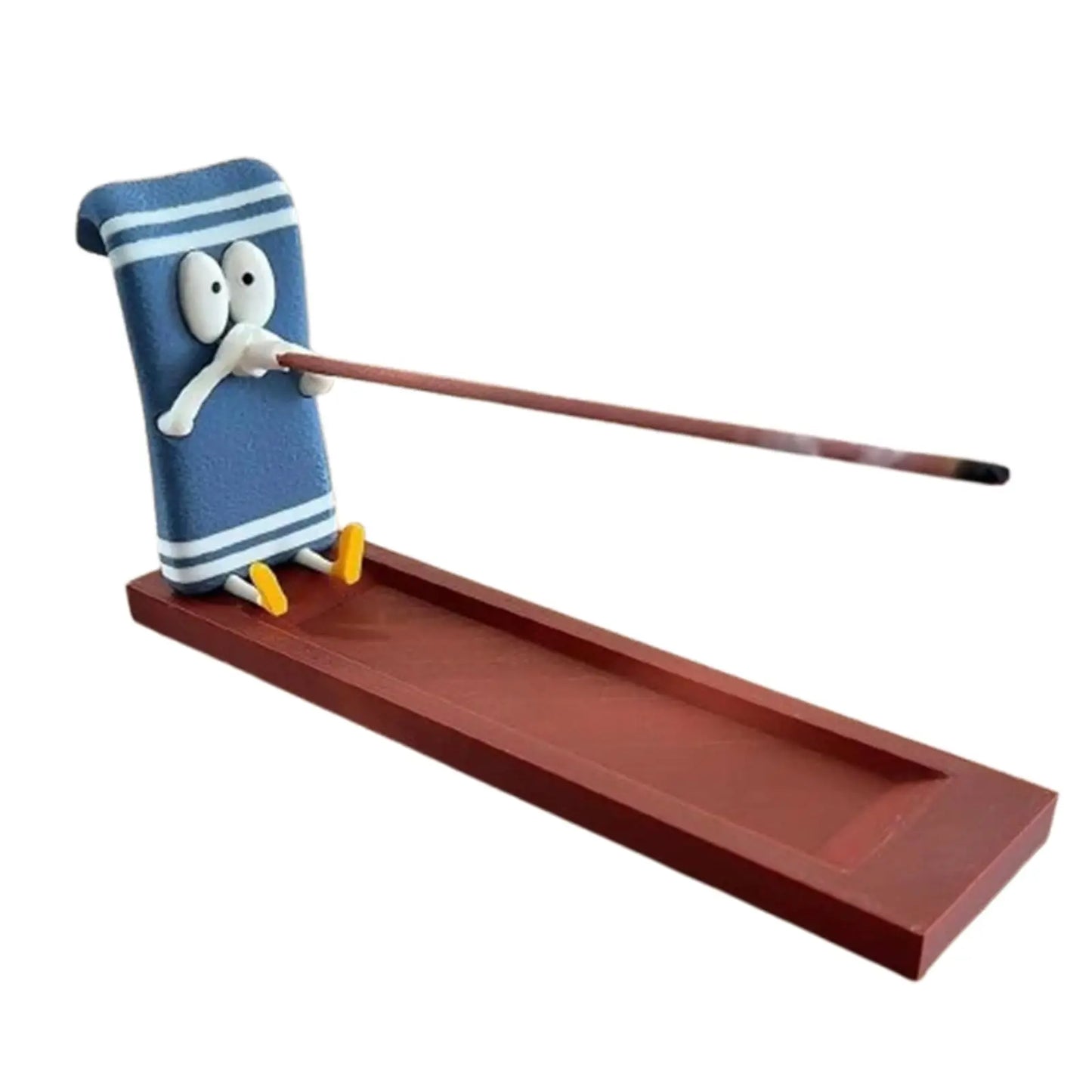 Incense Stick Holder Handmade Burner for Home Office Decor Meditation Yoga Aromatherapy Gifts Craft Decorative Accessories