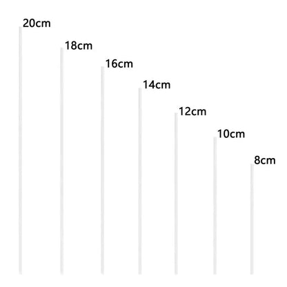 50/100Pcs Candle Wicks Waxed Cotton Set Smokeless Wax Core DIY Soy Wax Core Wax Wicks For Candles Making Supplies