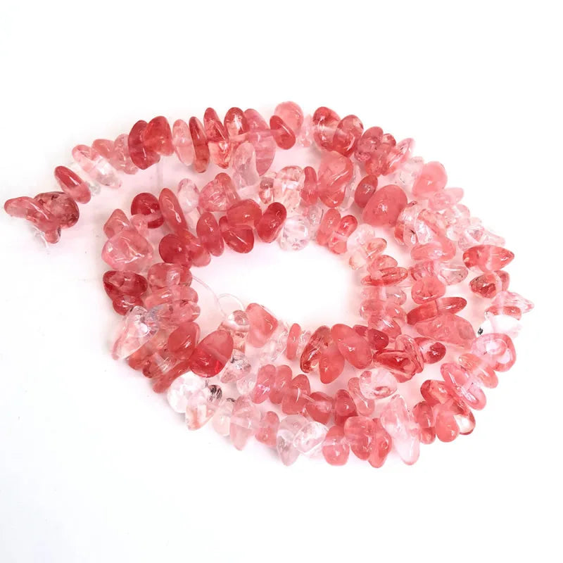 Natural Chips Stone Beads Irregular Gravel Crystal quartz Beads For Jewelry Making DIY Bracelet Necklace Accessories 16inches