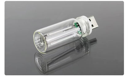 Touch Dimming USB LED Filament Glass Bulb 5V Retro Edison Bulb Night Light Car Decoration Incandescent Eye Protection Lighting