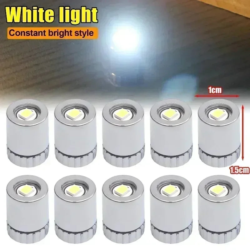 Tiny LED Light Bulbs Battery Operated Lantern Dollhouse Miniature Lamp Samll Spotlights for Displays Party Wedding Decoration