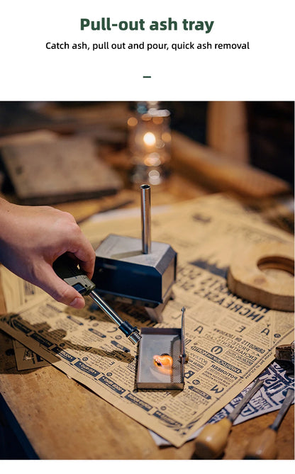 Goout Springhill Mini Woodstove Outdoor Camping Tour Incense Burner Folding Portable Stove Home Desktop Mosquito Incense Burner