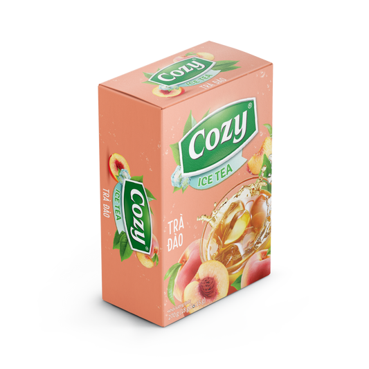 Thé glacé à la pêche douillet (Trà Đào)